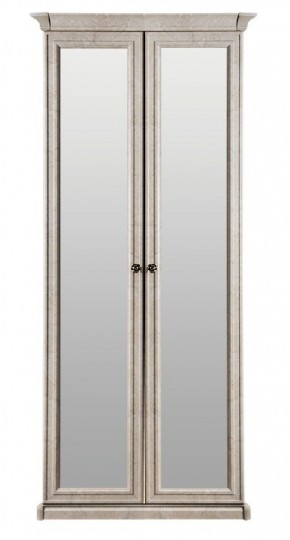 Шкаф 2-х створчатый с Зеркалом Афина (крем корень) в Перми - perm.ok-mebel.com | фото 1
