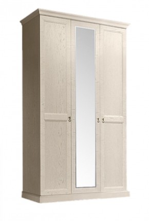 Шкаф 3-х дверный (с зеркалом) для платья и белья Венеция дуб седан (ВНШ1/3) в Перми - perm.ok-mebel.com | фото