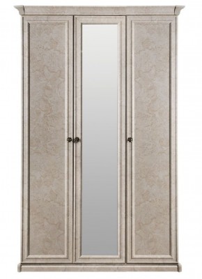 Шкаф 3-х створчатый (2+1) с зеркалом Афина (Крем корень) в Перми - perm.ok-mebel.com | фото 3