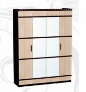 Шкаф 4-х дверный для одежды и белья "Ольга-13" в Перми - perm.ok-mebel.com | фото