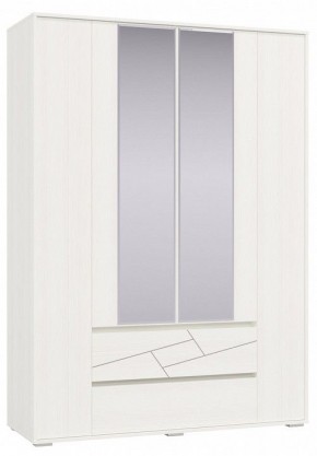Шкаф 4-х дверный с ящиками АДЕЛИНА (4-4833рам.б) в Перми - perm.ok-mebel.com | фото
