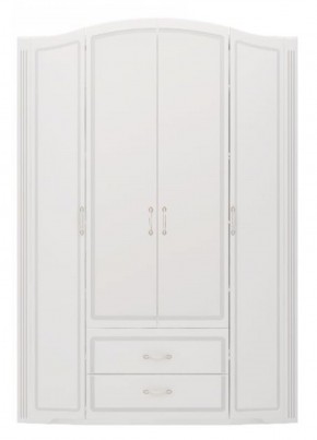 Шкаф для одежды 4-х дв.с ящиками Виктория 2  без зеркал в Перми - perm.ok-mebel.com | фото