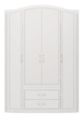 Шкаф для одежды 4-х дв.с ящиками Виктория 2 с зеркалами в Перми - perm.ok-mebel.com | фото 1