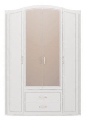 Шкаф для одежды 4-х дв.с ящиками Виктория 2 с зеркалами в Перми - perm.ok-mebel.com | фото 2