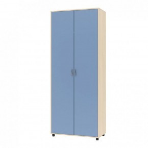 Шкаф для одежды Дельта-2 Дуб молочный/Голубой в Перми - perm.ok-mebel.com | фото