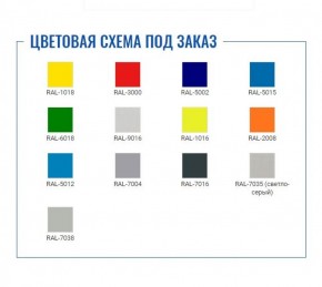 Шкаф для раздевалок усиленный ML-11-40 (базовый модуль) в Перми - perm.ok-mebel.com | фото 2