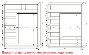 Шкаф-купе 1800 серии SOFT D8+D2+B2+PL4 (2 ящика+F обр.штанга) профиль «Графит» в Перми - perm.ok-mebel.com | фото 7