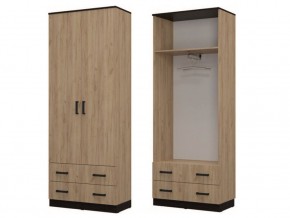 Шкаф «ЛОФТ» для одежды с 2-я ящиками в Перми - perm.ok-mebel.com | фото 2