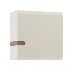 Шкаф навесной 1D/TYP 65, LINATE ,цвет белый/сонома трюфель в Перми - perm.ok-mebel.com | фото 2