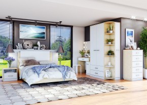 Шкаф "Милана" 2-х створчатый с 2 ящиками в Перми - perm.ok-mebel.com | фото 2