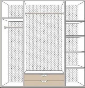 Спальный гарнитур Роза (шкаф 4-х дверный) в Перми - perm.ok-mebel.com | фото 2