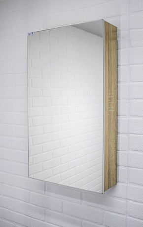 Шкаф-зеркало Мечта 40 Дуб сонома АЙСБЕРГ (DM2317HZ) в Перми - perm.ok-mebel.com | фото 5