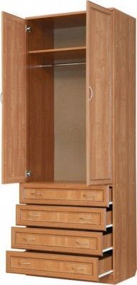 Шкаф для белья со штангой и ящиками арт. 103 в Перми - perm.ok-mebel.com | фото 7