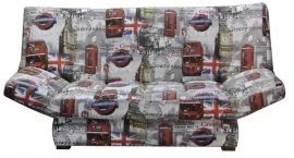 СОФИЯ ЛЮКС Диван БД (пруж.блок) (5-я категория ткани) в Перми - perm.ok-mebel.com | фото