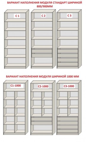 Спальня Серый камень 6 (серии «ГЕСТИЯ») в Перми - perm.ok-mebel.com | фото 8