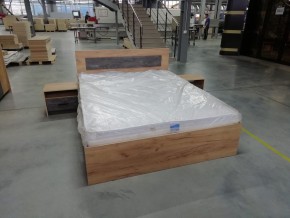 Спальный гарнитур МСП-1 (Дуб золотой/Камень темный) 1600 в Перми - perm.ok-mebel.com | фото 17