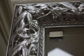 Спальный гарнитур Тиффани Premium черная/серебро в Перми - perm.ok-mebel.com | фото 4