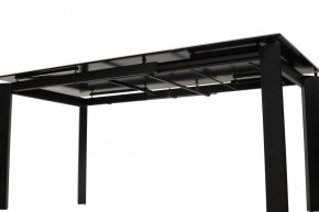 Стол CORNER 120 HIGH GLOSS STATUARIO керамика, стекло/ черный каркас, ®DISAUR в Перми - perm.ok-mebel.com | фото 9