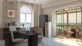 Стол для руководителя Премиум Пр.С-18 в Перми - perm.ok-mebel.com | фото 3