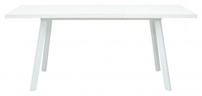 Стол ФИН 120 Белый, стекло/ Белый каркас М-City в Перми - perm.ok-mebel.com | фото 2