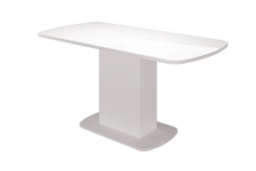 Стол обеденный Соренто 2 раздвижной (Белый) в Перми - perm.ok-mebel.com | фото