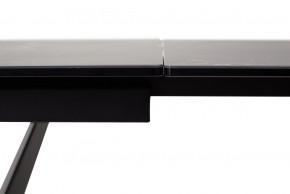 Стол RIETI 200 NERO KL-116 Черный мрамор матовый, итальянская керамика/ черный каркас, ®DISAUR в Перми - perm.ok-mebel.com | фото 3