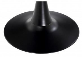 Стол стеклянный Tulip 90x74 black glass в Перми - perm.ok-mebel.com | фото 3