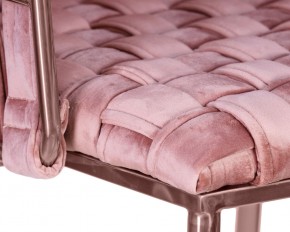 Стул барный DOBRIN EMMA ROSE GOLD, розовый велюр (VF-10) в Перми - perm.ok-mebel.com | фото 7