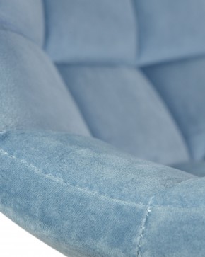 Стул барный DOBRIN TAILOR WHITE, пудрово-голубой велюр (MJ9-74) в Перми - perm.ok-mebel.com | фото 8