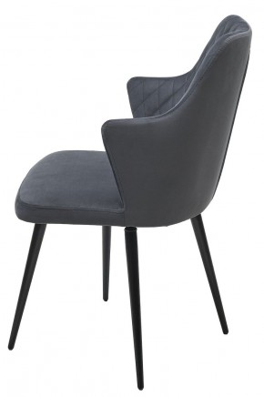 Стул HERMAN 360 град. BM-3 ТЕМНО-СЕРЫЙ, велюр / черный каркас М-City в Перми - perm.ok-mebel.com | фото 6