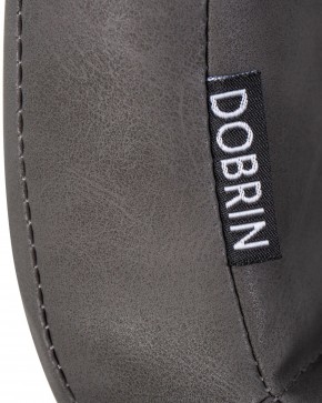 Стул обеденный DOBRIN MARK, черные ножки, серая антрацитовая винтажная экокожа (RU-08) в Перми - perm.ok-mebel.com | фото 9