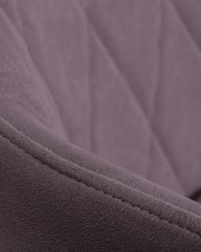 Стул обеденный DOBRIN ROBY, ЭМАЛЬ ЧЕРНЫЙ МУАР велюр Catania Lavender в Перми - perm.ok-mebel.com | фото 10