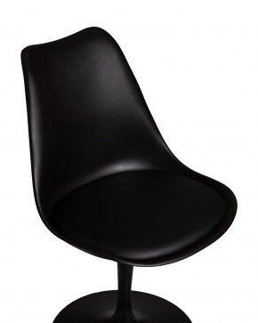 Стул обеденный DOBRIN TULIP, черное основание, цвет черный (B-03) в Перми - perm.ok-mebel.com | фото 7
