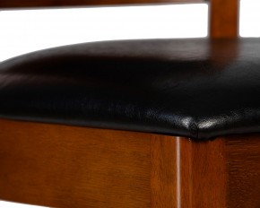 Стул полубарный DOBRIN GARRY COUNTER, шоколад, черный в Перми - perm.ok-mebel.com | фото 8
