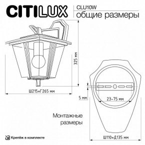 Светильник на штанге Citilux FORTS CLU10W в Перми - perm.ok-mebel.com | фото 9