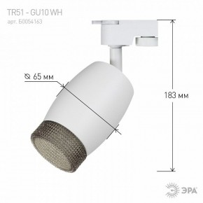 Светильник на штанге Эра  TR51 - GU10 WH в Перми - perm.ok-mebel.com | фото 4