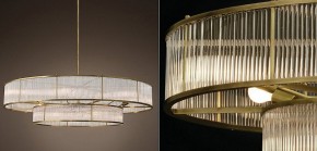 Светильник на штанге Imperiumloft RH Marais Round Chandelier 40,2668 в Перми - perm.ok-mebel.com | фото 2
