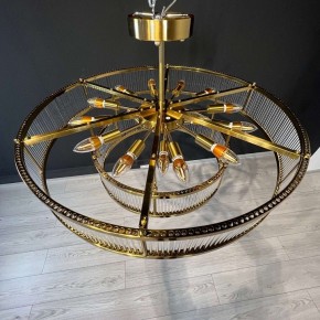 Светильник на штанге Imperiumloft RH Marais Round Chandelier 40,2668 в Перми - perm.ok-mebel.com | фото 8