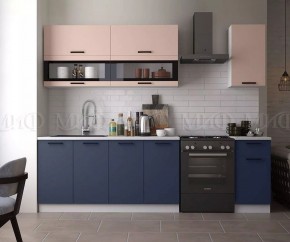 ТЕХНО Кухонный гарнитур 2,0 м Компоновка №2 в Перми - perm.ok-mebel.com | фото 3