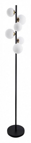 Торшер Arte Lamp Gemini A2243PN-6BK в Перми - perm.ok-mebel.com | фото