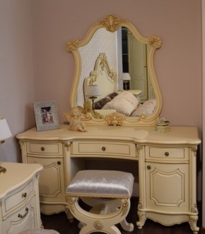 Туалетный стол Мона Лиза БЕЗ Зеркала (крем) в Перми - perm.ok-mebel.com | фото 4