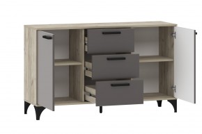 Тумба НМ 013.79 "Марсель" (Софт Графит/Дуб Крафт Серый) в Перми - perm.ok-mebel.com | фото 2