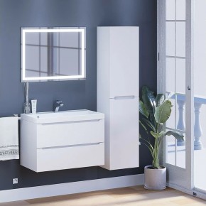 Тумба под раковину Uperwood Tanos 80 см, подвесная, белая матовая в Перми - perm.ok-mebel.com | фото 11