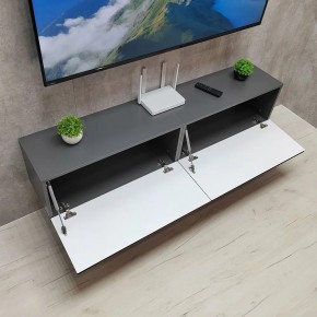 Тумба подвесная под ТВ LINES MTV1-MA 750 Темно-серый (Графит-M 10.1.25) в Перми - perm.ok-mebel.com | фото 12