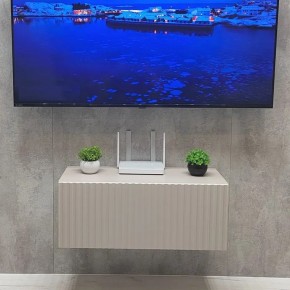 Тумба подвесная под ТВ LINES MTV1-MA 750 Бежевый (Леда-М 10.1.5) в Перми - perm.ok-mebel.com | фото 5