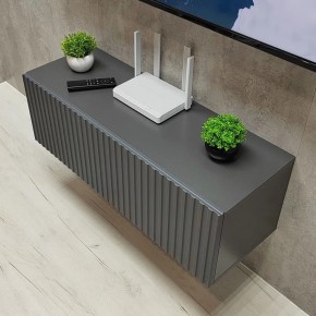 Тумба подвесная под ТВ LINES MTV3-MA 900 Темно-серый (Графит-M 10.1.25) в Перми - perm.ok-mebel.com | фото 2