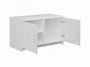 Тумба СИРИУС двухдверная низкая, цвет белый в Перми - perm.ok-mebel.com | фото 2