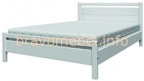 ВЕРОНИКА-1 Кровать из массива 900 (Белый Античный) в Перми - perm.ok-mebel.com | фото