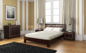 ВЕРОНИКА Кровать из массива 1600 в Перми - perm.ok-mebel.com | фото 5