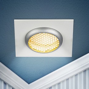 Встраиваемый светильник Эра  KL110 WH/SL в Перми - perm.ok-mebel.com | фото 5